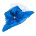 Ladies Wedding Wide Brim Hat Mother Bride Kentucky Derby Sun Hats for  A342  eb-17554247